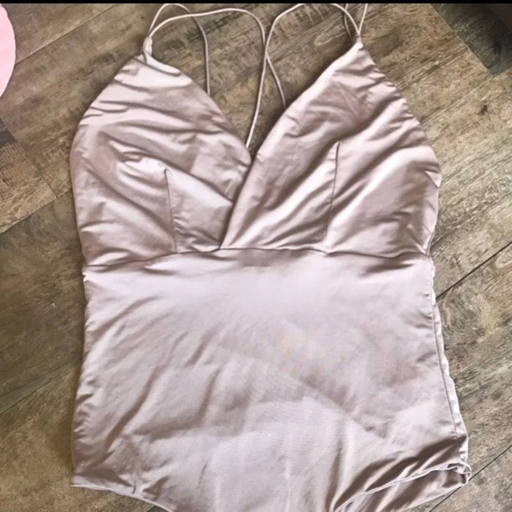 Crisscross bodysuit